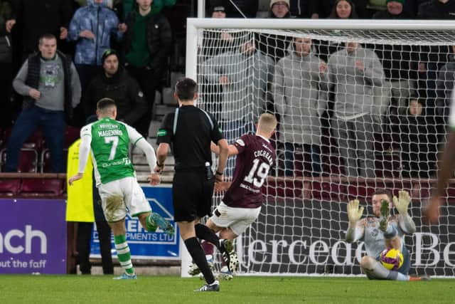 Clark kept a clean sheet in a recent clash with Hibs at Tynecastle.