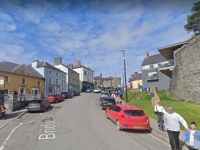 Cardigan, Wales, is ranked 3rd.