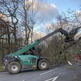 Farmers help during Storm Otto.