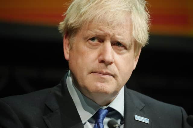 Boris Johnson is leading the UK down a dangerous path as he adopts Donald Trump's obsession with migrants (Picture: Christopher Furlong/WPA pool/Getty Images)