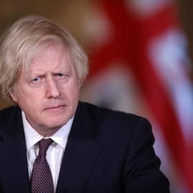 Prime Minister Boris Johnson during a media briefing in Downing Street, London, on coronavirus (COVID-19).