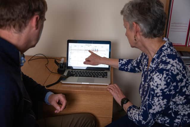 Researchers examine data provided by wearable technology (Picture: Jordan Doust)