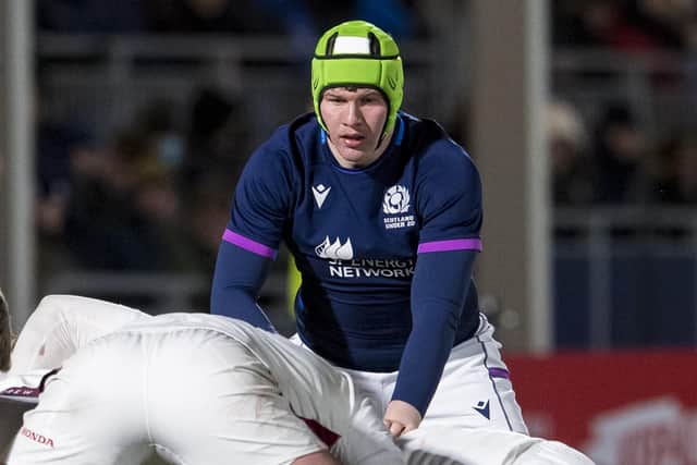 Gregor Hiddleston could be the future for Scotland at hooker.