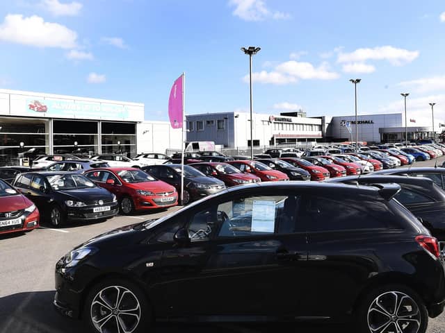 The Scottish breakout figures came as it emerged that supply shortages had been blamed for UK car registrations falling to the lowest level since 1992. Picture: Lisa Ferguson