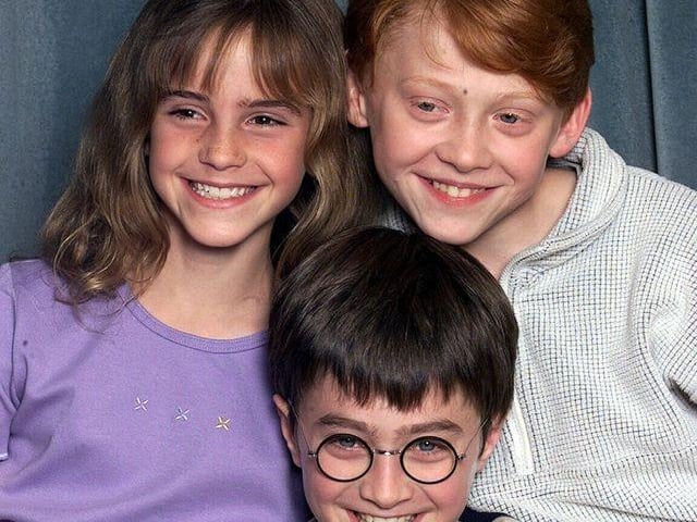 The cast of Harry Potter