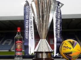Glen's Vodka are a current sponsor of the SPFL with half of Scottish Premiership sides also involved in partnerships with alcohol brands. (Photo by Alan Harvey / SNS Group)
