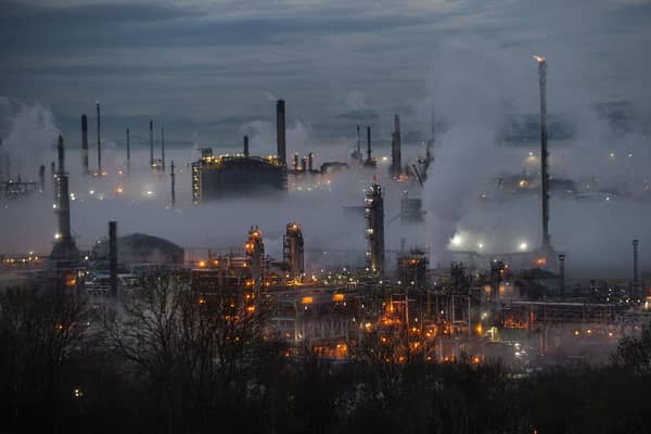 Hopes are rising that a long-term future for the Grangemouth industrial hub can be drawn up (Picture: Lisa Ferguson/National World)
