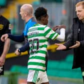 Neil Lennon is on the lookout for a new right-back after Jeremie Frimpong's departure. Picture: SNS