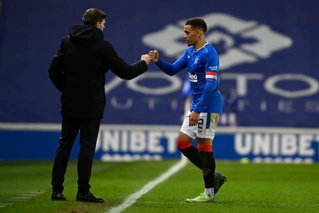 The English connection is strong again at Rangers as they pursue a first title in a decade under the leadership of manager Steven Gerrard and captain James Tavernier. (Photo by Rob Casey / SNS Group)