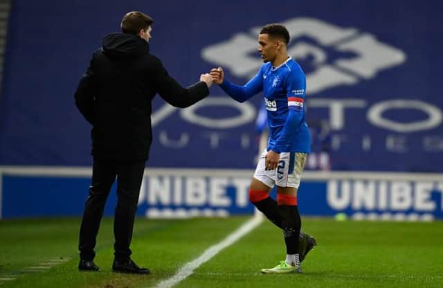 The English connection is strong again at Rangers as they pursue a first title in a decade under the leadership of manager Steven Gerrard and captain James Tavernier. (Photo by Rob Casey / SNS Group)