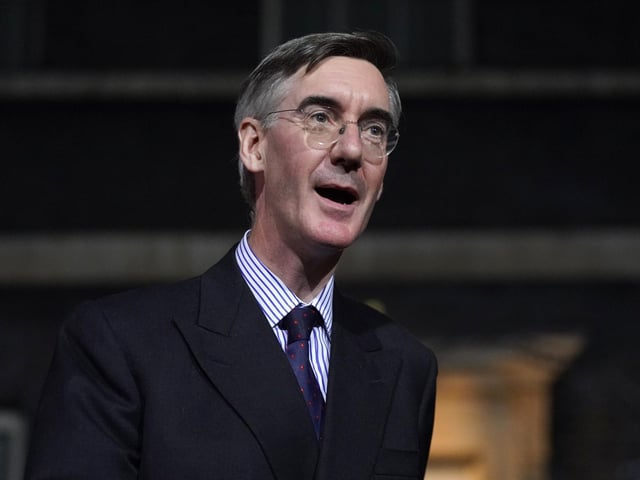 Newly installed Business Secretary Jacob Rees-Mogg