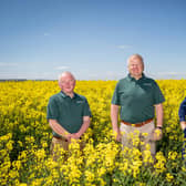 Company founders Ian Skene, Yvonne Walker and Raymond Cowan aim to cut the carbon footprint of the construction industry.