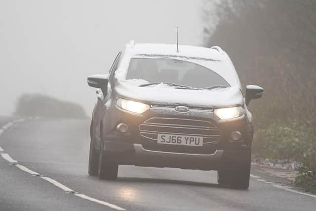 A yello weather warning has been issued. Picture: PA