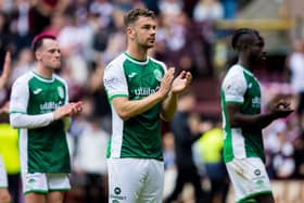 Hibs have confirmed Marijan Cabraja has left the club. (Photo by Ross Parker / SNS Group)