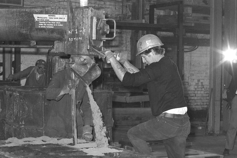 The foundry was the last of its kind in the Mansfield area when it closed in 2004