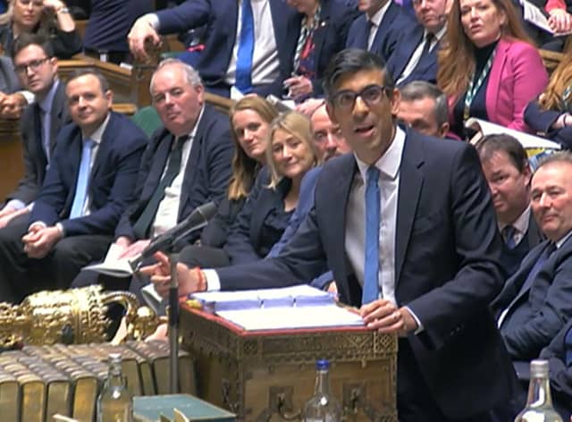 Prime Minister Rishi Sunak promised to be “resolute” in defending Northern Ireland.