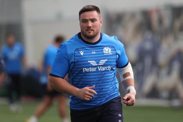 Zander Fagerson says he is excited to get back involved with Scotland and Glasgow after his Lions experiences. (Photo by Craig Williamson / SNS Group)