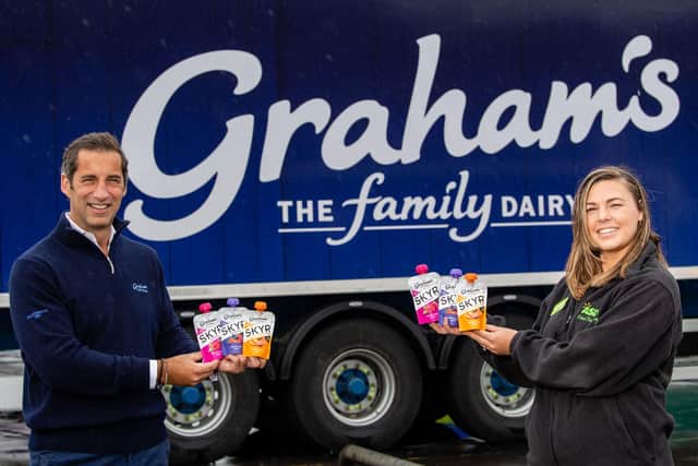 Robert Graham and Heather Turnbull. Picture: Ian Georgeson.
