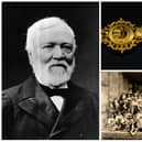 Andrew Carnegie was given the gold key to mark the opening of the Adam Smith Theatre in 1899 which featured the Gondoliers performers