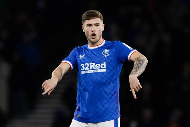 Charlie McCann made his last appearance for Rangers as a substitute in the 2-1 win over Aberdeen in the Viaplay Cup semi-final. (Photo by Craig Williamson / SNS Group)