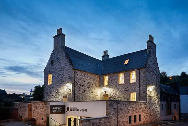 Adam Smith's former home in Edinburgh's Old Town is now home to Heriot-Watt University's business school.