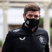 Rangers boss Steven Gerrard featured in a strange social media post from BT Sport. Picture: SNS