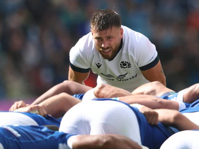 Scotland's Ali Price will start at scrum-half against France in place of the injured Ben White.  (Photo by Ross MacDonald / SNS Group)