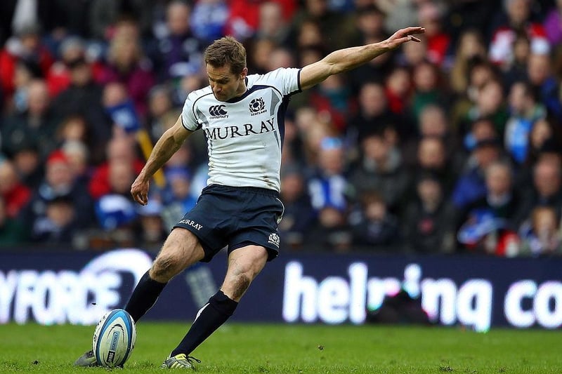 Chris Paterson is Scotland's all-time top points scorer, as well as being the country's second most capped player (one game short of Ross Ford's 110 total). The full-back scored a remarkable 809 points in 109 games between 1999–2011.
