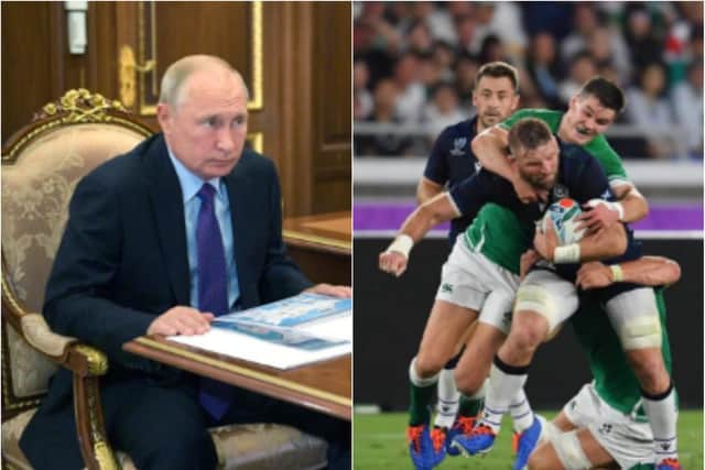 Vladamir Putin has backed Russian bid to host the 2027 Rugby World Cup