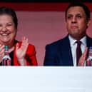 Scottish Labour leader Anas Sarwar and Deputy Jackie Baillie. Picture: Jeff J Mitchell/Getty Images