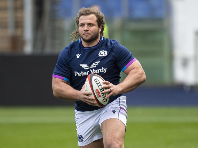 Played his part as Scotland’s scrum performed better this week and also looked more dangerous in the loose. 7/10