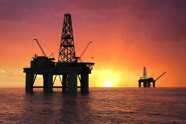 There are 284 offshore oil and gas fields in production in the North Sea, with around 180 of these likely to have ceased production due to natural decline by 2030. Picture: Getty Images