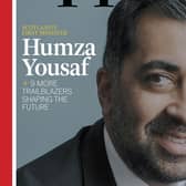 An interview with Humza Yousaf is featured on the front cover of Time magazine