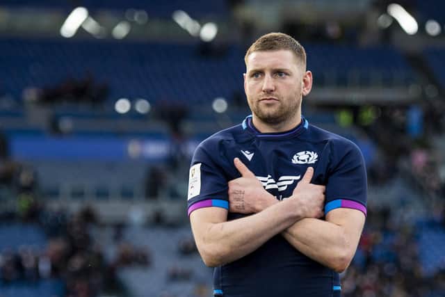 Finn Russell has spoken for the first time since a disappointing Six Nations with Scotland. (Photo by Ross MacDonald / SNS Group)