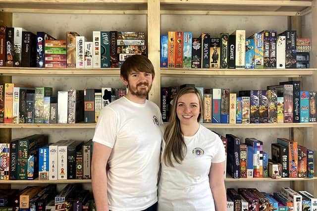 One young couple to benefit recently from the programme’s support is husband and wife team Glenn and Jen Bowen, who started board game rental business Rent Shuffle & Roll in 2022.