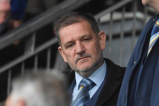 St Johnstone chairman Steve Brown has addressed concerns of fans ahead of a planned boycott of the Rangers match this weekend.  (Photo by Craig Foy / SNS Group)