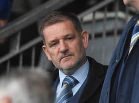 St Johnstone chairman Steve Brown has addressed concerns of fans ahead of a planned boycott of the Rangers match this weekend.  (Photo by Craig Foy / SNS Group)
