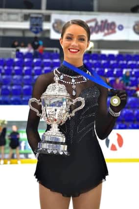 Natash McKay has qualified for Friday's free skate.