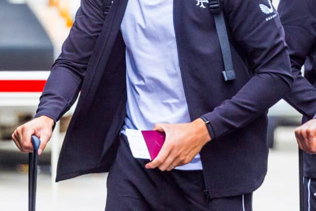 Greg Stewart, pictured as Rangers left Glasgow for their pre-season matches in Lyon, says fitness will be a key factor for the Ibrox side this season.