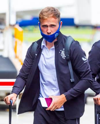 Greg Stewart, pictured as Rangers left Glasgow for their pre-season matches in Lyon, says fitness will be a key factor for the Ibrox side this season.