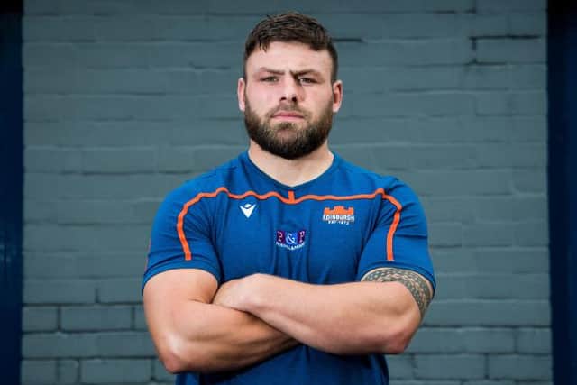 Edinburgh prop Rory Sutherland is in the best form of his career after injury battles. Picture: Ross Parker/SRU/SNS
