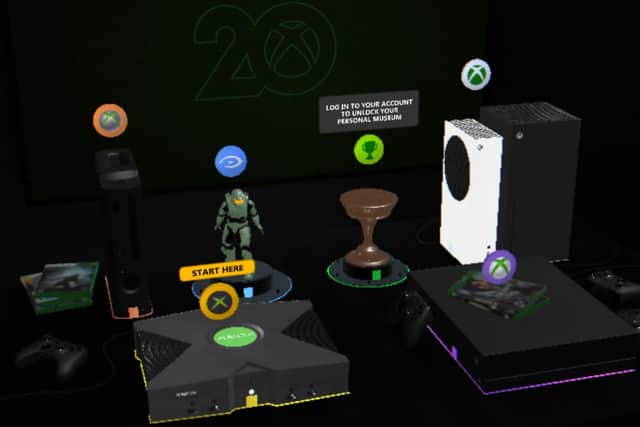 It's been twenty years since the Original Xbox came out; explore what's happened since then in a virtual museum. Photo: Microsoft.