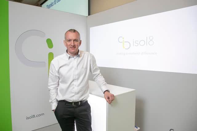 Andrew Loudon, CEO of isol8: 'Decommissioning is now a huge focus in the North Sea and we’re partnering with clients to help them significantly reduce their asset retirement costs.' Picture: Rory Raitt