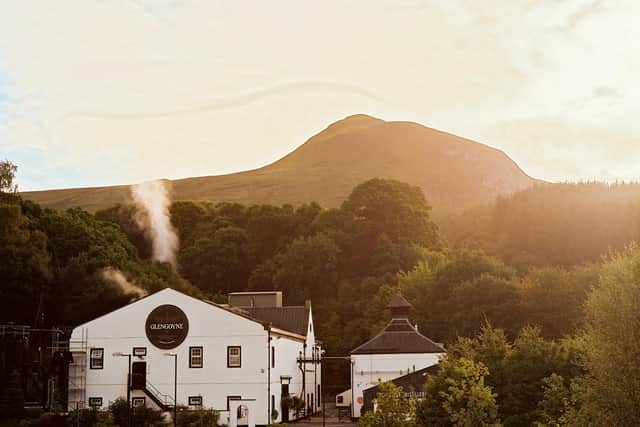 Glengoyne was founded in 1833 at Dumgoyne, north of Glasgow, and is the first Scottish distillery to adopt a wetlands facility for 100 per cent of its liquid waste