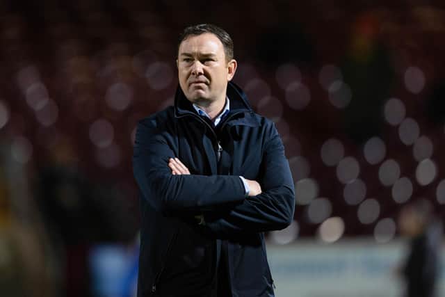 Derek Adams has stepped down as manager of Ross County. (Photo by Craig Foy / SNS Group)