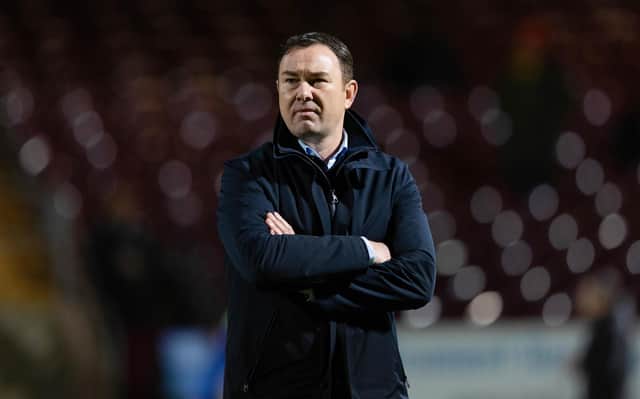 Derek Adams has stepped down as manager of Ross County. (Photo by Craig Foy / SNS Group)