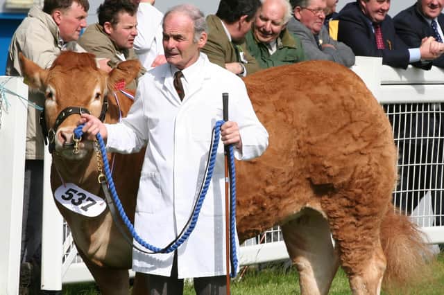 David Dick was a familiar figure at Scottish cattle shows