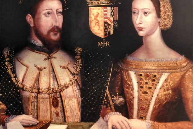 James V and Mary de Guise, parents of Mary Queen of Scots. PIC: CC.