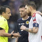 Andy Robertson will be the only Scotland player allowed to address the referee during Euro 2024