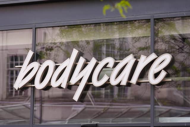 The joint administrators intend to continue to trade the majority of Bodycare’s stores - 115 in total.
